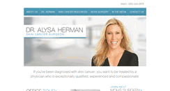 Desktop Screenshot of dralysaherman.com